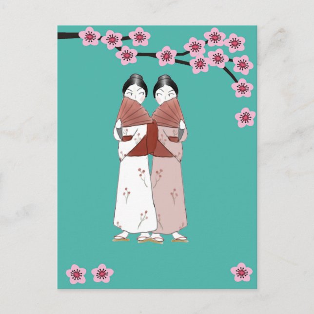 Carte postale Gossips (Devant)