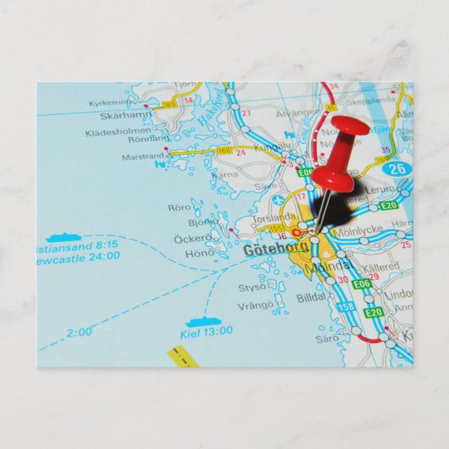 Carte Postale Göteborg, Göteborg, Suède (Devant)