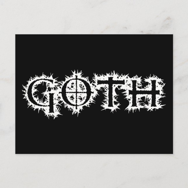 Carte Postale Goth (Devant)