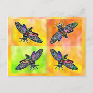 Carte postale Goth Moth 4