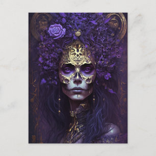 Carte postale Goth Queen Imaginaire Art