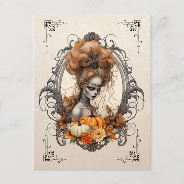 Carte Postale Goth Thanksgiving (Devant)