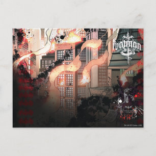 Carte Postale Gotham Brûler