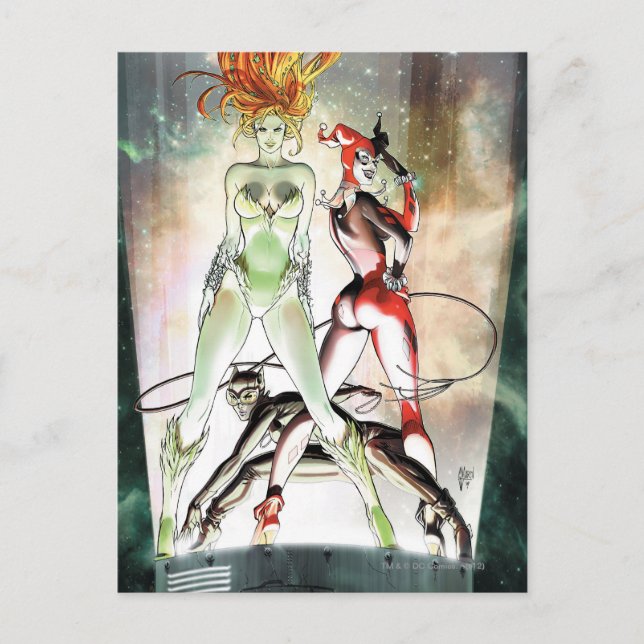 Carte Postale Gotham City Sirens Cv1 (Devant)
