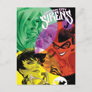 Carte Postale Gotham City Sirens Cv14
