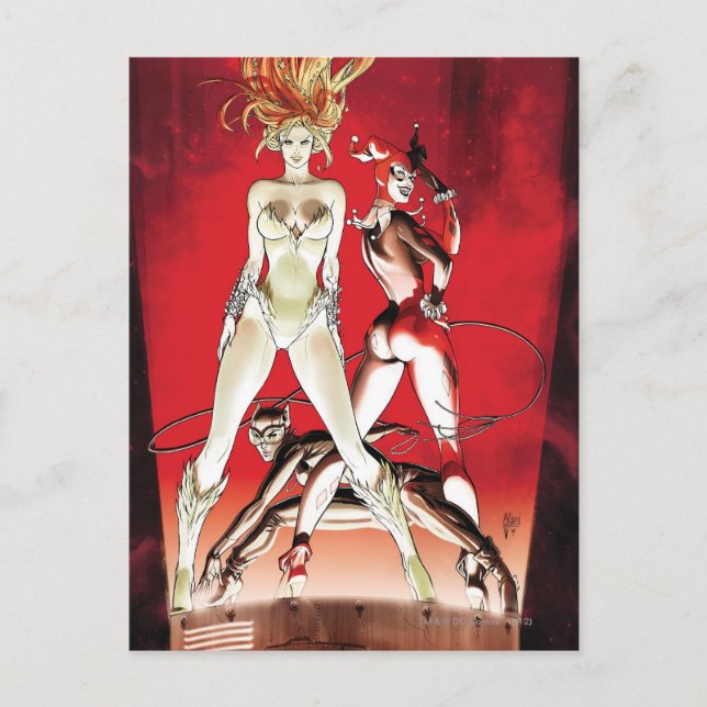 Carte Postale Gotham City Sirens Cv1.2ème (Devant)