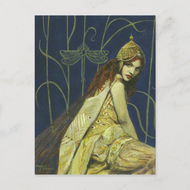 Carte postale gothique de la nymphe (Devant)