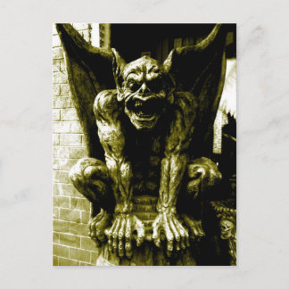 Carte postale Gothique Gargoyle