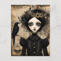 Gothique Raven Princess Collage