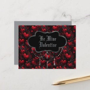 Carte Postale Gothique Sois Mienne Saint-Valentin