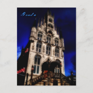 Carte Postale Gouda, Ancien Hôtel De Ville