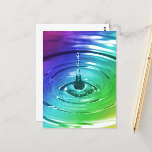 Carte Postale Goutte d'eau