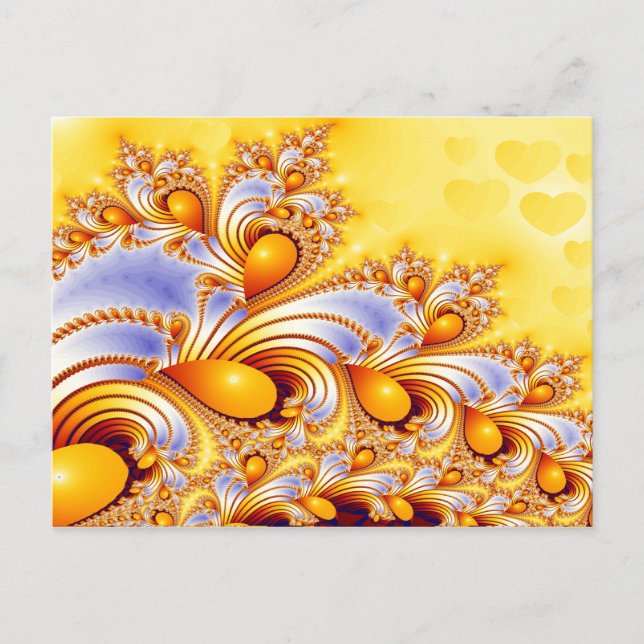 Carte Postale Gouttes de citron (Devant)