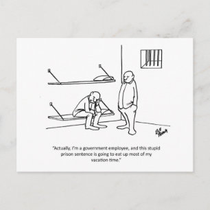 Carte postale gouvernement/humour politique