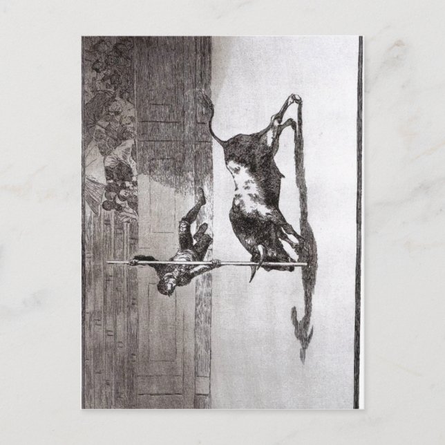 Carte Postale Goya La vitesse et l'audace de Juanito Api? ani da (Devant)