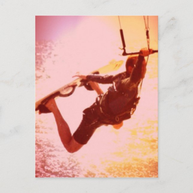 Carte postale Grab Kitesurf (Devant)