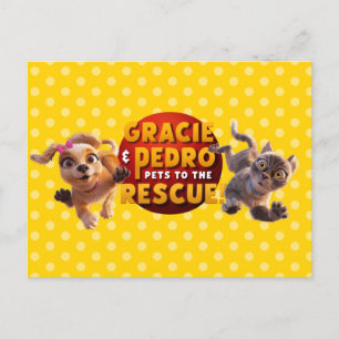Carte Postale Gracie & Pedro Adventure Attend