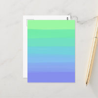 Gradient des verts et des bleus clairs