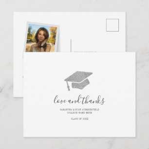 Carte Postale Graduate 2024 Photo Grad Merci
