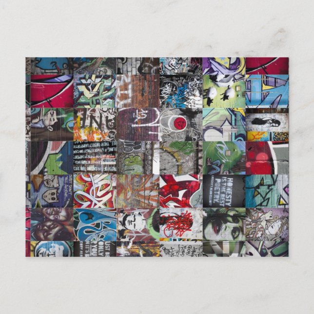 Carte postale Graffiti (Devant)