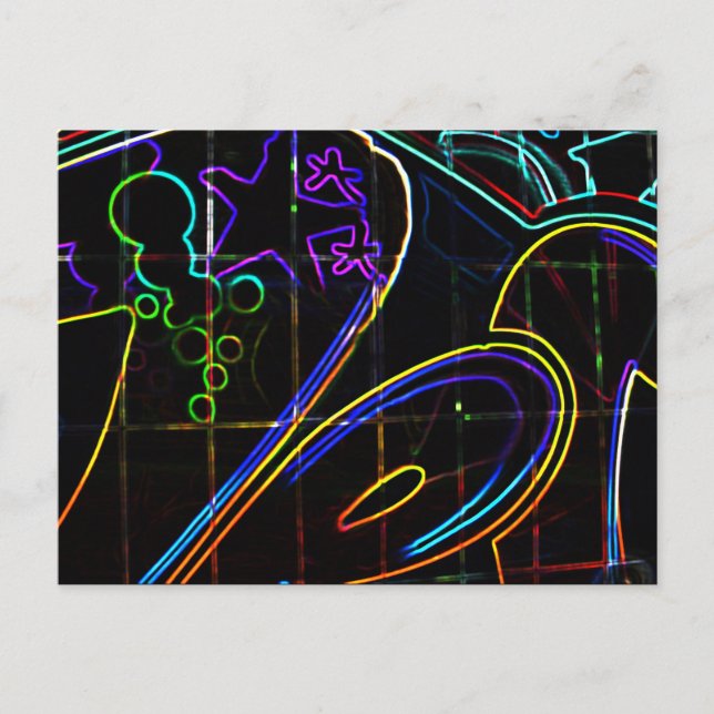Carte Postale Graffiti 10 pcna (Devant)