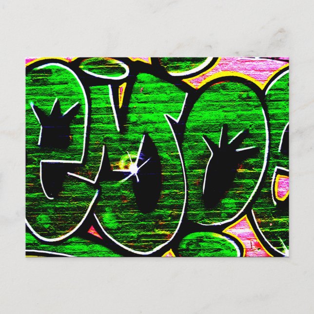 Carte Postale Graffiti 18 pcna (Devant)