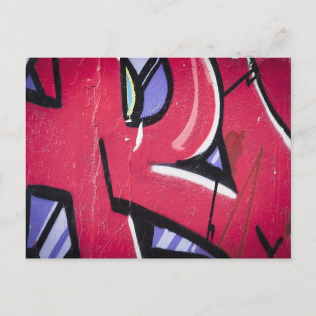 Carte Postale Graffiti / Art de rue (Devant)