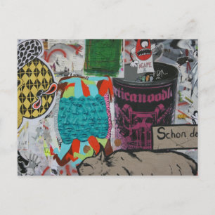 Carte Postale Graffiti, Berlin, Allemagne