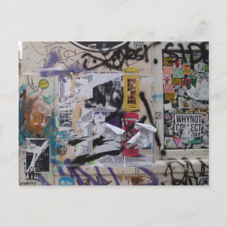 Carte Postale Graffiti de Londres