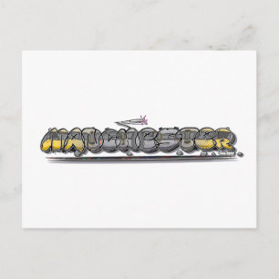 Carte Postale Graffiti de Manchester