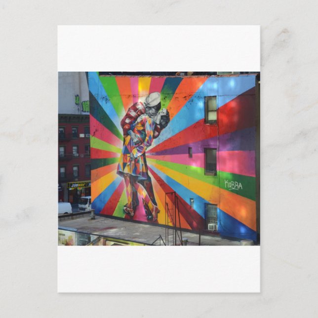 Carte Postale Graffiti de New York (Devant)