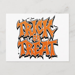 Carte Postale Graffiti de Trick Or Treat