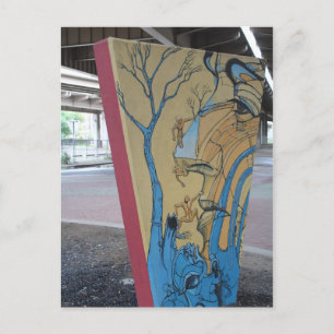 Carte Postale Graffiti Deep Ellum Artwork # 81