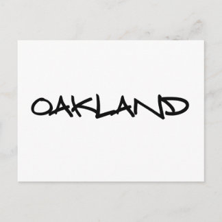 Carte Postale Graffiti d'Oakland