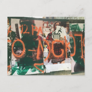 Carte Postale Graffiti Peinture Spray Midtown Manhattan NYC Phot