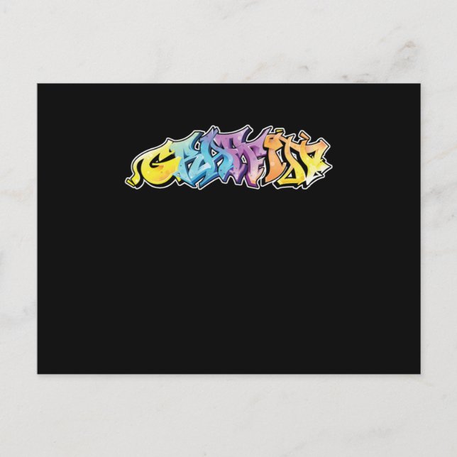 Carte Postale Graffiti Spray Paintings Painters Graffiti Is (Devant)