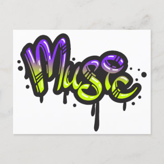 Carte Postale Grafitti