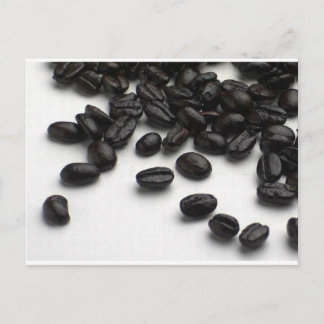 Carte Postale Grains de café