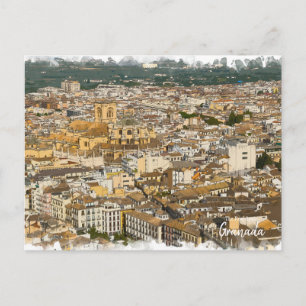 Carte postale Granada Art - L'Espagne réelle