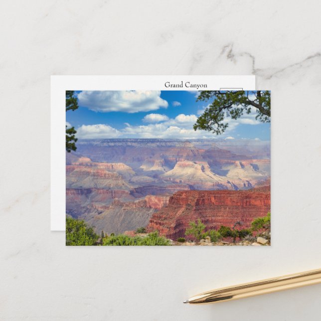 Carte Postale Grand Canyon, Arizona (Devant/Arrière en situation)