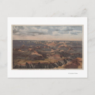 Carte Postale Grand Canyon, Arizona - Nuages d'ombres de Hopi 2