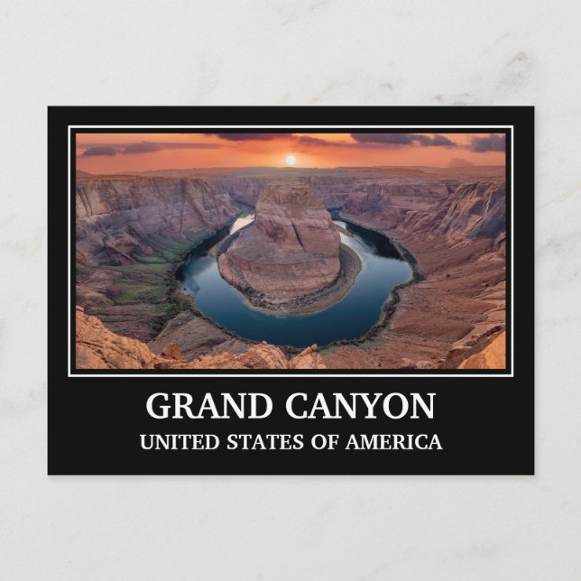 Carte postale Grand Canyon États-Unis (Devant)