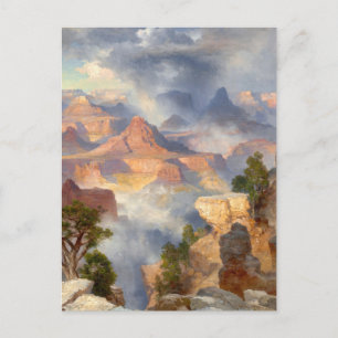Carte Postale Grand Canyon, fleuve Colorado par Thomas Moran