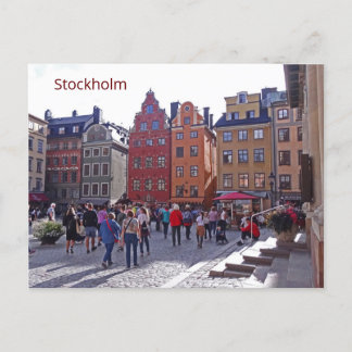 Carte Postale Grand Carré, Stortorget, Vieille Ville, Stockholm