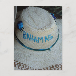 Carte Postale grand casquette bahamas