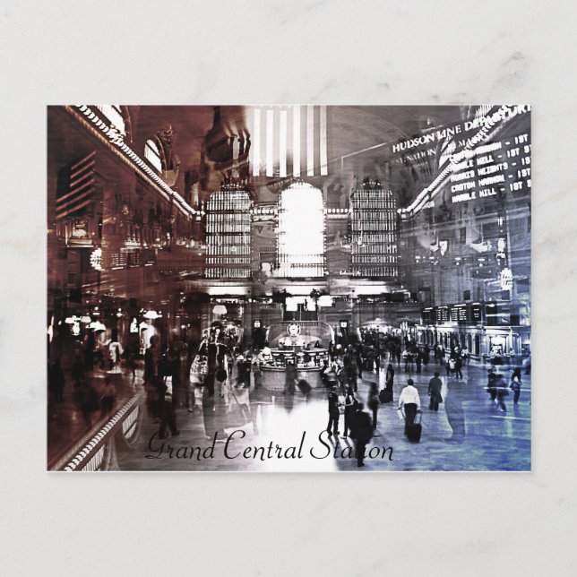Carte Postale Grand Central Station, New York (Devant)
