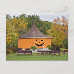 Carte Postale Grand Citrouille Gazebo, Newport, Vermont