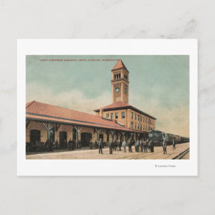 Carte Postale Grand dépôt ferroviaire du Nord