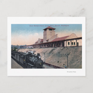 Carte Postale Grand dépôt ferroviaire du Nord 2