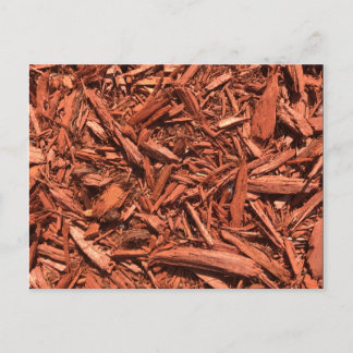 Carte Postale Grand entrepreneur de paysage de motif de paillis